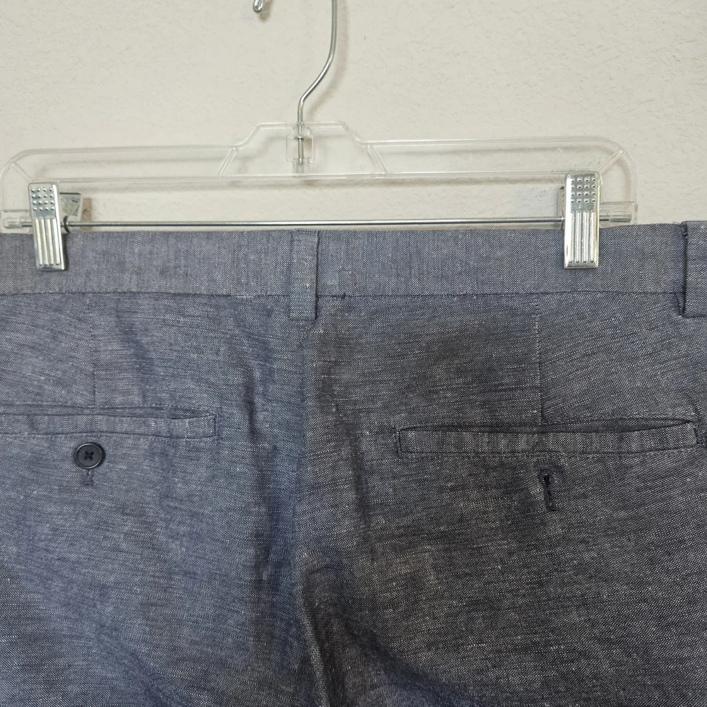 Banana Republic Aiden Chino in Blue and Cream